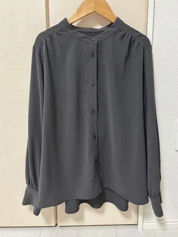 index 블라우스 그레이 L