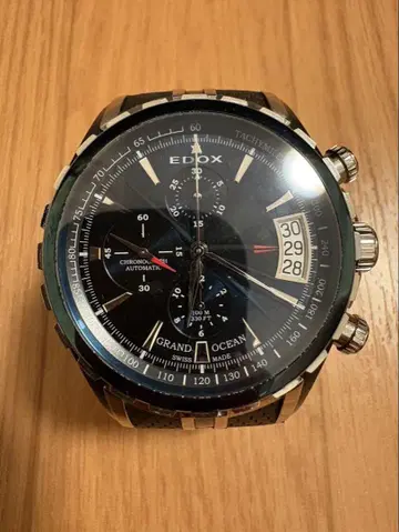EDOX 에독스 그랜드 오션 손목시계 SS 자동 와인딩