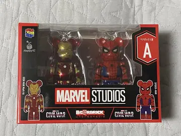 베어브릭 MARVEL STUDIOS 아이언맨 스파이더맨 A상