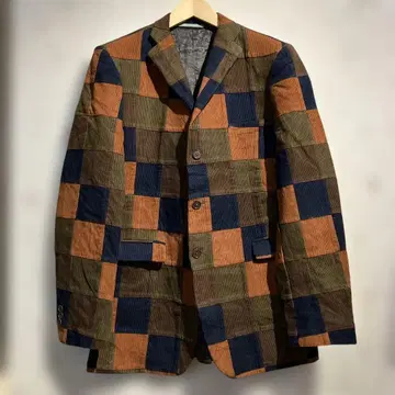 80s HICKEY FREEMAN 패치워크 코듀로이 자켓