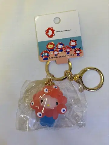 먀쿠먀쿠 산리오 클리어 키링 키티
