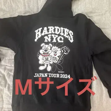 Hardies hard wear x VERDY 콜라보 후드티