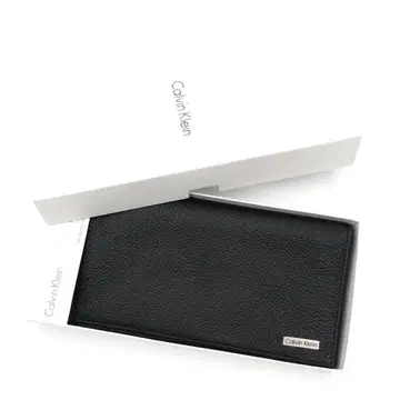 미사용 Calvin Klein 캘빈클라인 남성용 이단 장지갑 브라