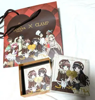 GODIVA CLAMP 콜라보 쇼핑백 & 빈 박스