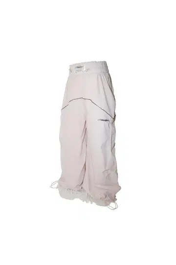theredthread S nylon jersey pants lace p