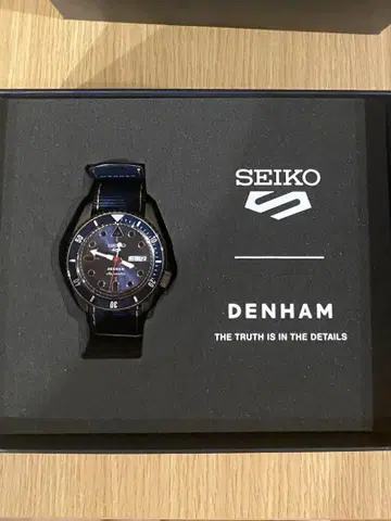 세이코 5 스포츠 덴함 SBSA281 데님 DENHAM