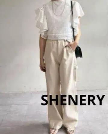 특별 세일 새상품 SHENERY 페인터 데님 팬츠