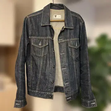 TELLASON 다크 데님 L 사이즈 데님 자켓