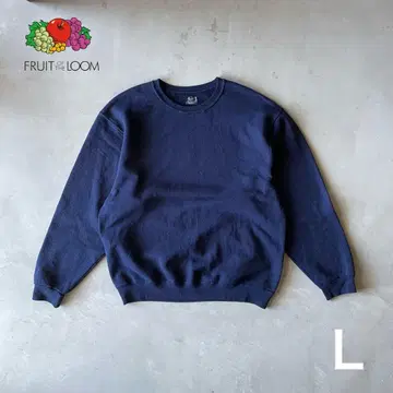 프룻 오브 더 룸 빈티지 무지 맨투맨 러셀 애슬레틱 헤인즈