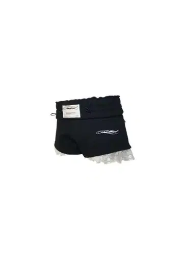 theredthread S jersey shorts lace black