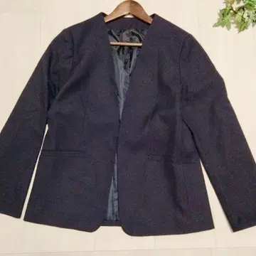 a.v.v Chame 노카라 자켓 네이비 XL