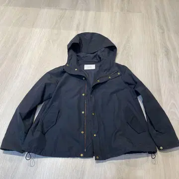FRAMeWORK 네이비 마운틴 후드티