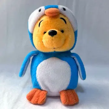 [ 미사용 ] 곰돌이 푸 봉제 인형 펭귄 ( 인형옷 ) /디즈니 스토어