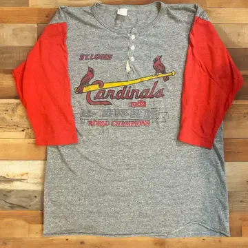 St.Louis Cardinals 카디널스 7부 소매 래글런 빈티지