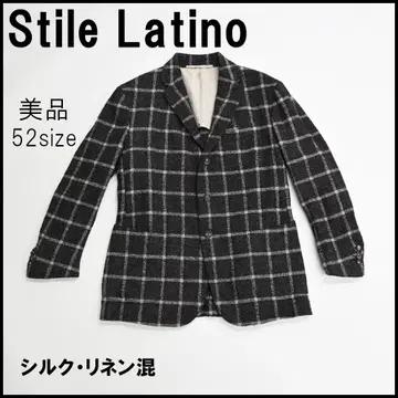 43144 겨울 스틸레 라티노 윈도우페인 자켓 브라운