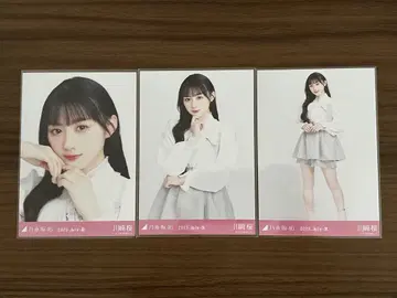 카와사키 사쿠라 노기자카46 브로마이드 리본 모티브