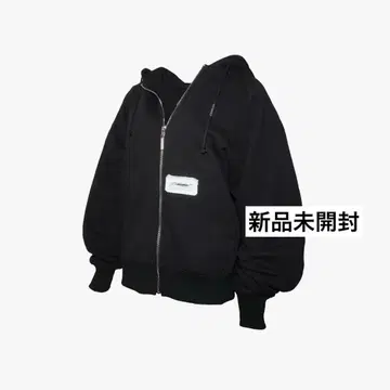 S fleece zip up hoodie