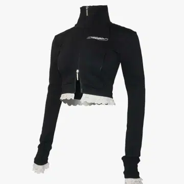 THEREDTHREAD S track jersey jacket lace