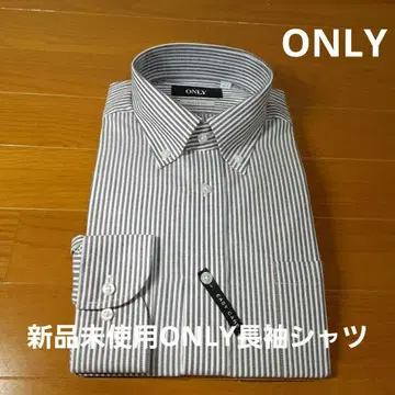 미사용 새상품 ONLY 릴랙스 핏 스트라이프 셔츠 40/8
