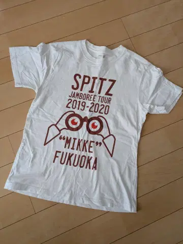 스피츠 MIKKE 지역 한정 T셔츠 후쿠오카 M 사이즈