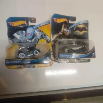 핫휠 배트맨 슈퍼맨 2대 세트