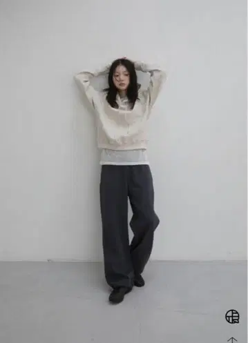 [ 미사용품 ] OHOTORO Nap 조거 팬츠 차콜