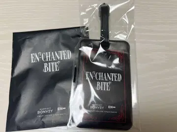 ENHYPEN 애프터눈 티 수하물 택 CHANTED BITE
