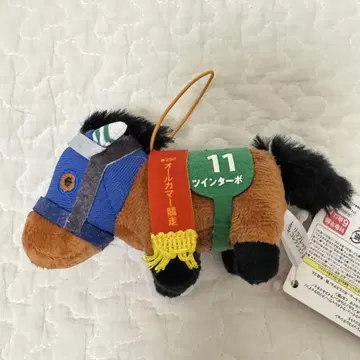 새상품 택 포함 트윈 터보 마스코트 경마 서러브레드 컬렉션