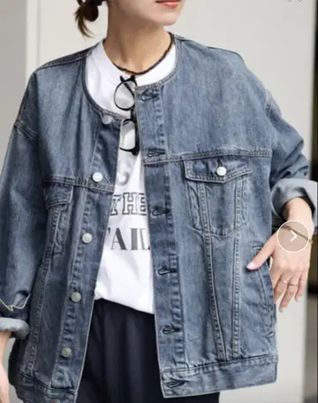 JOURNAL STANDARD relume 노카라 데님 자켓