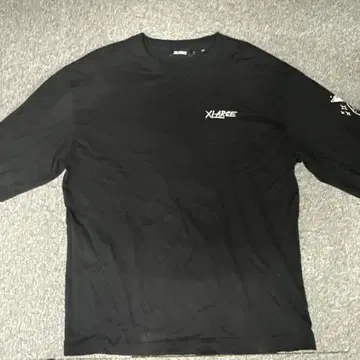 XLARGE 블랙 롱T