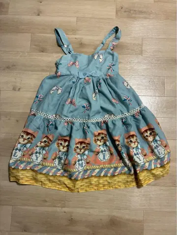 에밀리 템플 큐트 슬리브리스 원피스