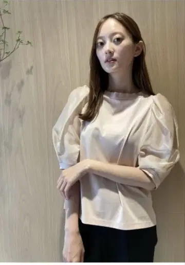 셀포드 시어 슬리브 티셔츠