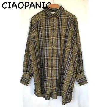 CIAOPANIC 체크 무늬 셔츠