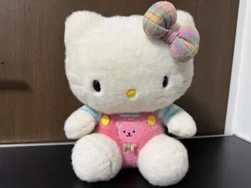 2004년 레트로 산리오 헬로키티 키티 곰돌이 리본 봉제 인형
