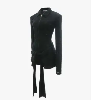 TR34231 S drape romper black