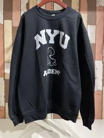 GILDAN NYU 맨투맨 블랙 XL