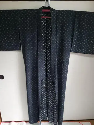 순수 실크 단 코몬 로우케츠 염색 (양면)