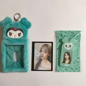 .*TWICE MINA .* 포토 카드 홀더 세트