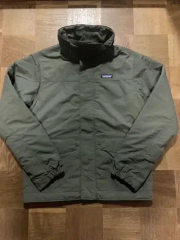 patagonia 남성용 이스마스 올리브 그린 다운 자켓