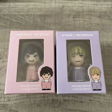 나니와단시 손가락 인형 미치에다 슌스케 타카하시 쿄헤이