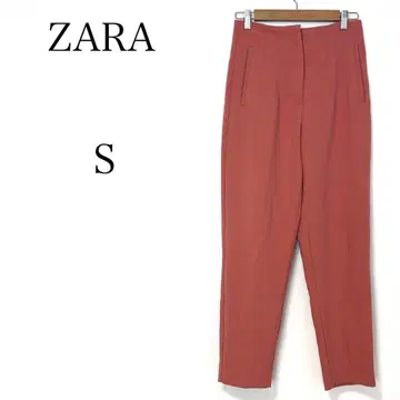 자라 ZARA 하이웨스트 테이퍼드 팬츠 [ S ] 슬랙스 컬러 팬츠