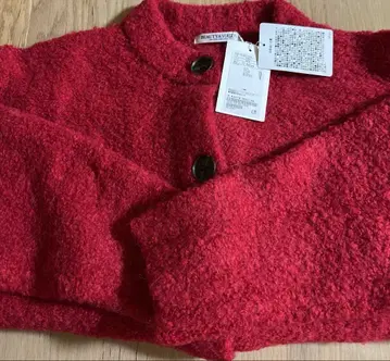 BEAUTY&YOUTH 울 알파카 블렌드 부클 니트 가디건