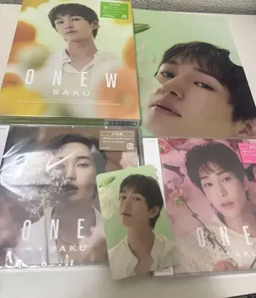 ONEW SAKU 앨범 3장 세트 미개봉 새상품
