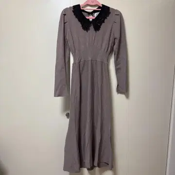 JILLSTUART 브라운 롱 원피스