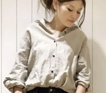 KUTA LINEN 셔츠 베이지