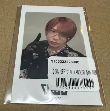 OWV 혼다 야스스케 폴라로이드풍 카드