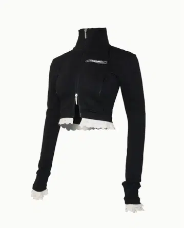 theredthread S track jersey jacket lace