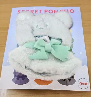 디즈니 유니베어시티 시크릿 코스튬 판초 그린