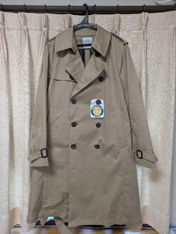 최종 가격 인하 유나이티드 도쿄 베이지 더블 트렌치코트 사이즈 1