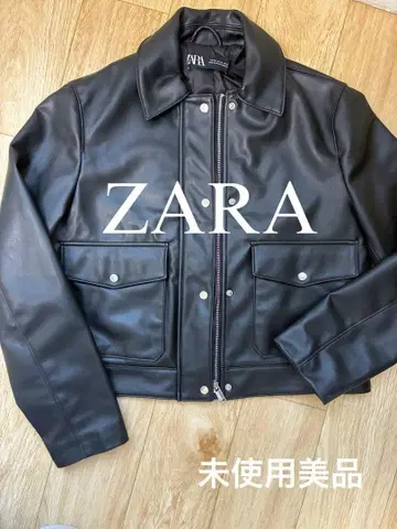 미사용 새상품급 ZARA(자라) 블랙 숏 자켓